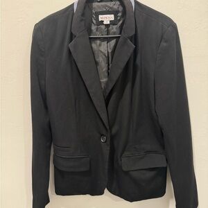 Merona Women's Elegant Black Suit Jacket